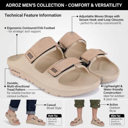 Image of Men's Clogs | Lightweight Comfort Footwear with Cushioned Sole & Ventilated Design croftn|STYLE-117