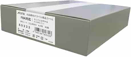 Amazon | 【FBA対応】 エーワン ラベルシール 出品者向け FBA