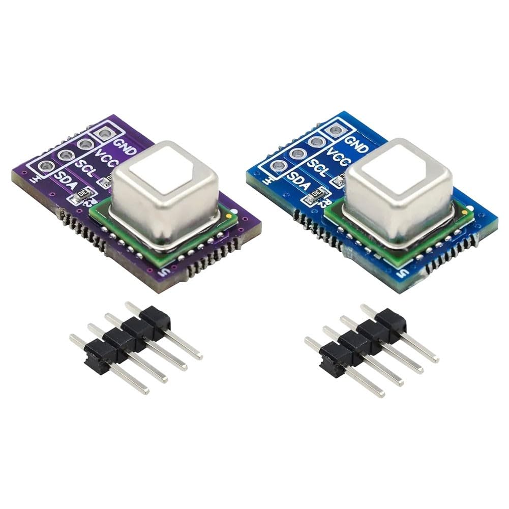 SCD40 - Módulo de sensor con temperatura y humedad, interfaz I2C alto para agricultura HVAC, hogar inteligente, diseño compacto