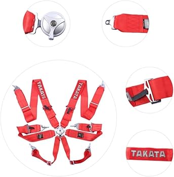 専用　4点 Amazon | シートベルト 4/5/6点スナップオン インチ レーシング