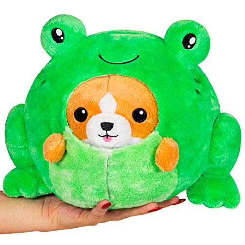 Image of Squishable / Undercover Corgi in Frog 7 inch Plush