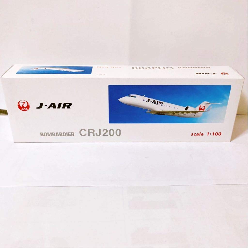 Amazon.co.jp: J-AIR ボンバルディア CRJ200 1/100 【日本航空 JAL