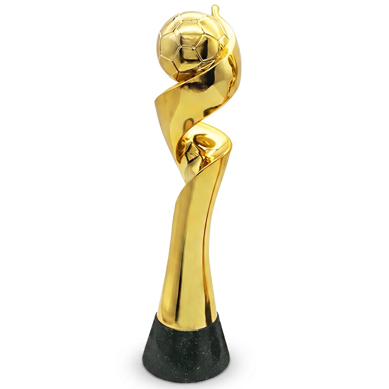 Women's World Cup Trophies, Fußball Meisterschaft Pokal Replik, Harz Fußball Sammlerstück Souvenir für Fans, Büro Schreibtisch Vitrinen Deko