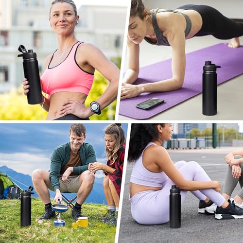 Fijinhom 24Oz Insulated Water Bottle With Handle thumb #6