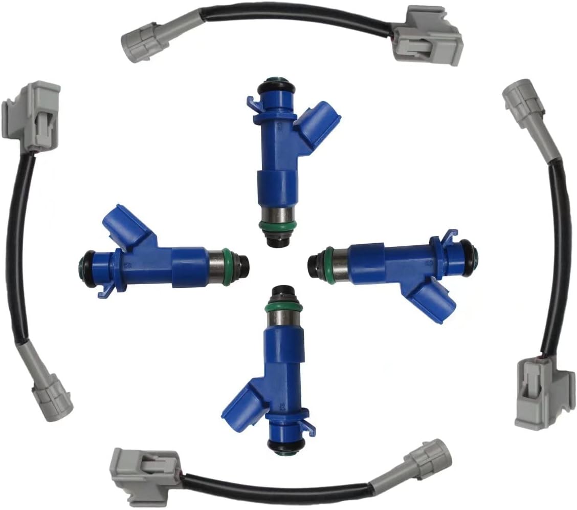 16450-RWC-A01 16450-RWC-A01 4 Pcs 410cc Fuel Injectors Fits for 1996-2006 Honda Fits for Acura RDX 16450-RWC-A01