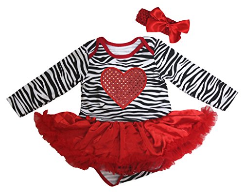 Body bébé fille rouge 0-24 mois vêtement naissance coton taille M