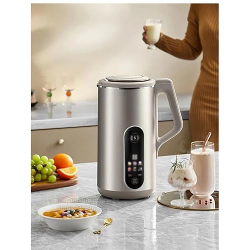 Using intelligent multi-function food mixer soybean milk machine for fresh soybean milk