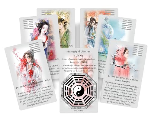 I Ching Oracle : Cartes de sagesse antique pour votre rituel de méditation zen
