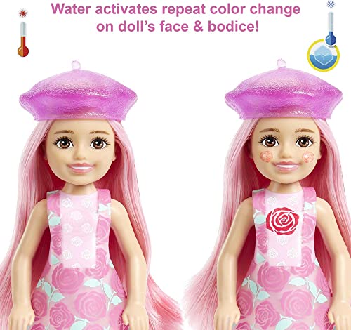 Muñeca Barbie Chelsea Color Reveal con 6 sorpresas miniatura 5