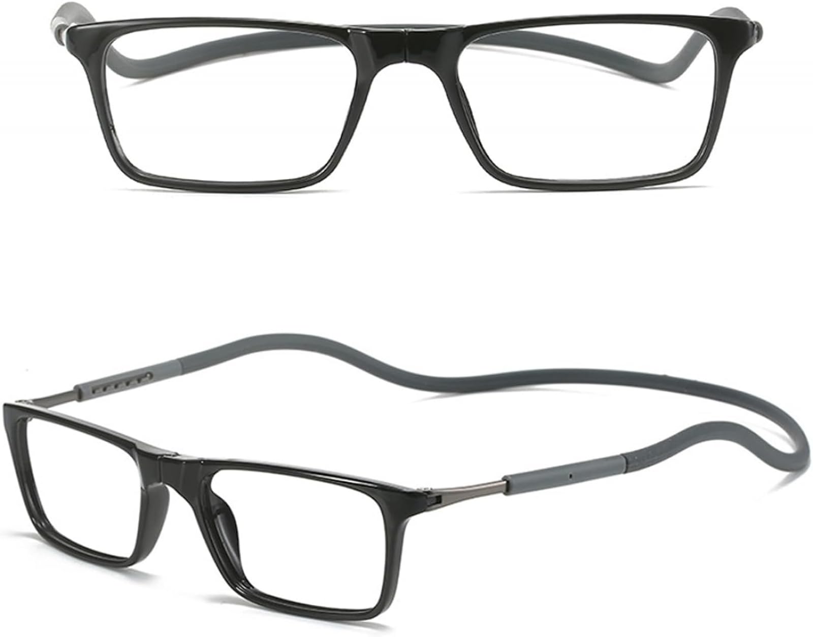 SrgdHjyfd Nueva lupa gafas de lectura colgando cuello imán hombres mujeres ampliación y engrosamiento presbicia gafas de lectura-Blackchess-player||150%