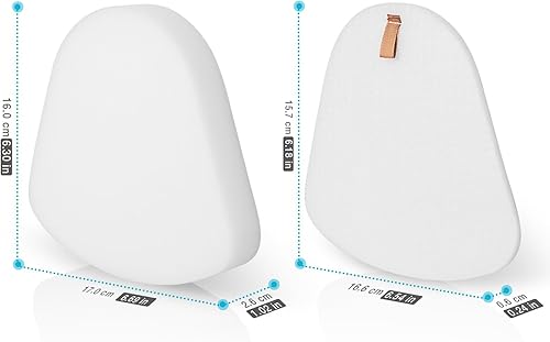 Miniatura 6 de Paquete de 2 filtros de espuma y fieltro para Shark Navigator Lift-Away Vacuum ZU503AMZ NV350 NV351 NV352 NV355 NV356E NV357 NV360 NV370 NV391 UV440