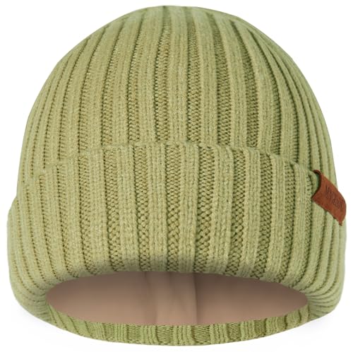 MAGISDU Beanie Winter Hats for Women Men Merino Wool Unisex