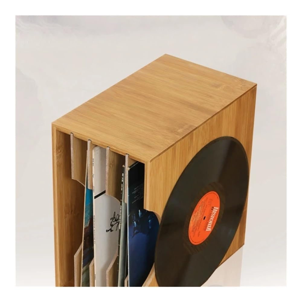 Stojak na płyty CD Organizer na płyty CD Nostalgiczne pudełko na kasety Regał na płyty Drewniany stary pulpit do przechowywania dokumentów