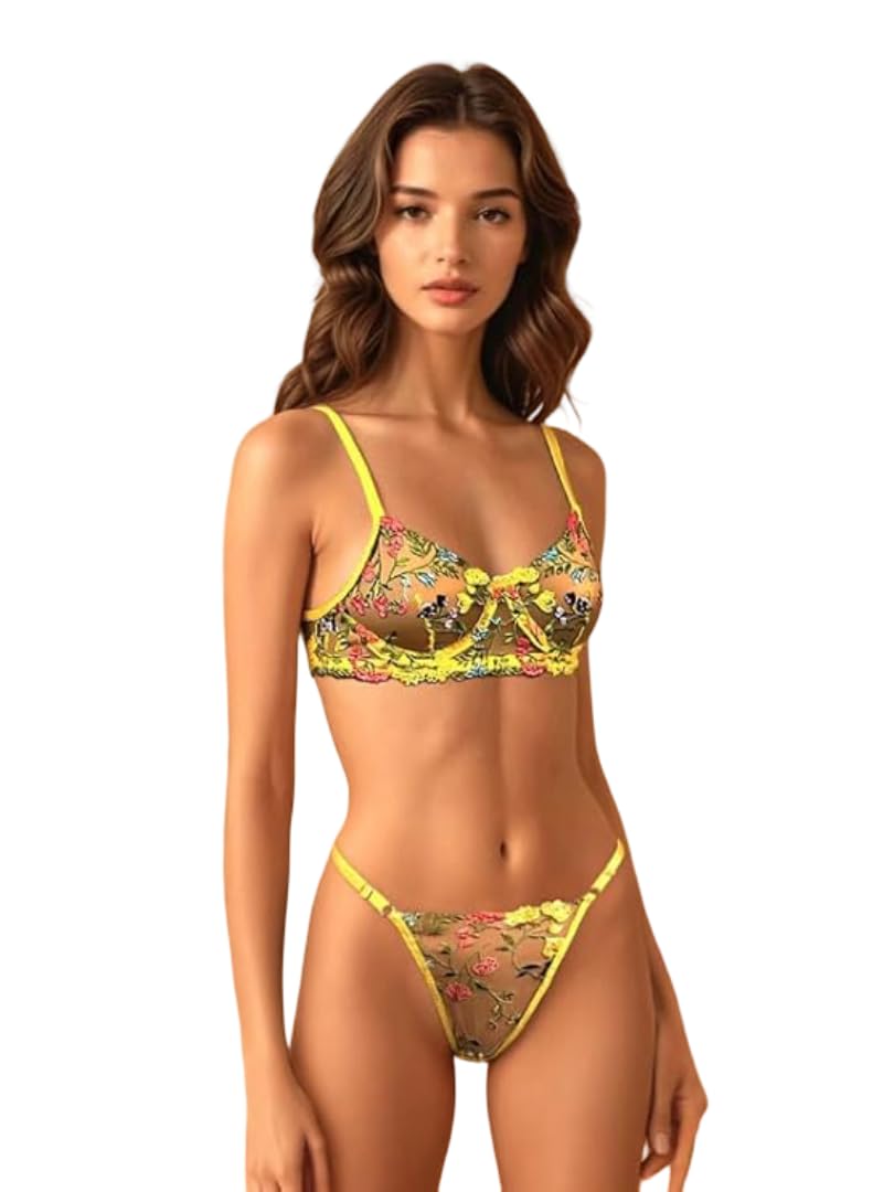 mhyth Embroidered Rush Two Piece Bikini Set for Women-picture-11