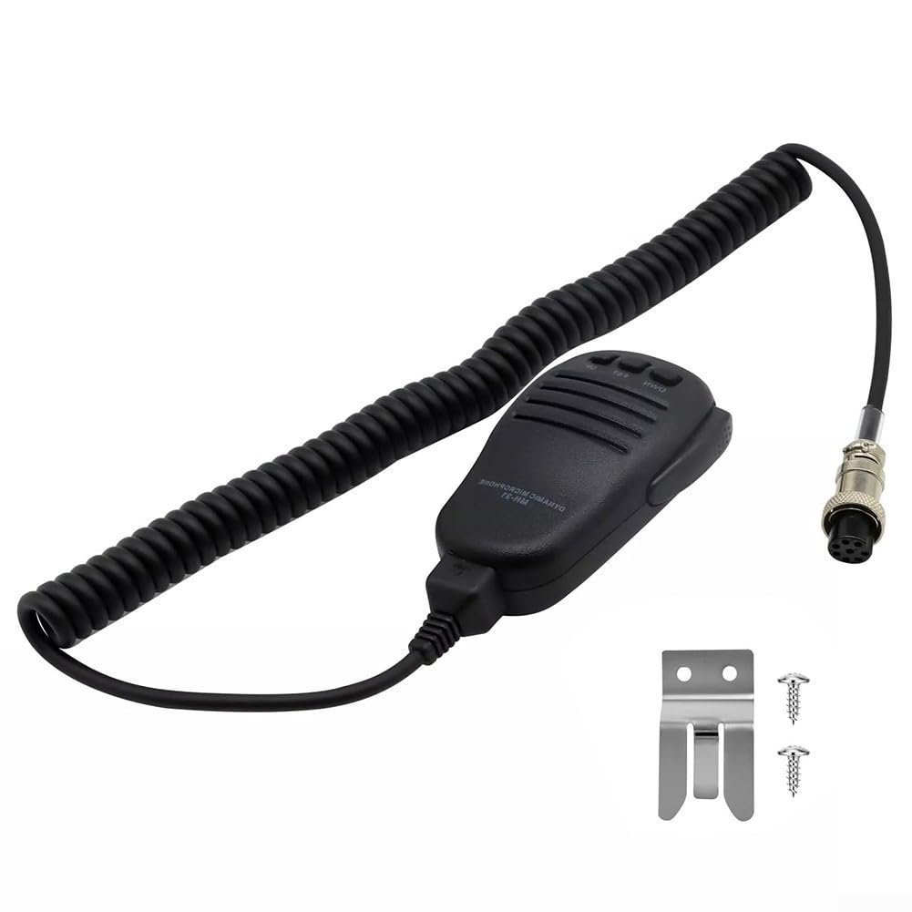 Micrófono de altavoz de mano para comunicación por radio jamón y operaciones de campo