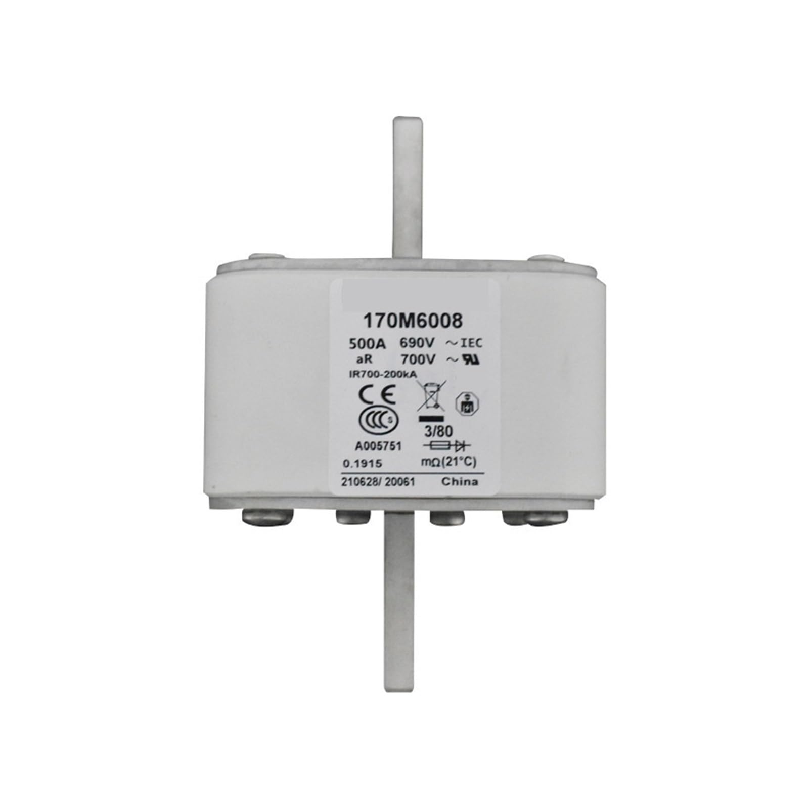 HYUJNAFZR 170M6008 DC Fast Fuse