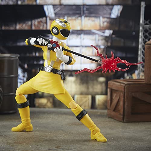 Power Rangers Lightning Collection Rpm Yellow Ranger 6-Inch Premium Collectible Action Figure Toy With Accessories, Kids Ages 4 And Up #TOP6