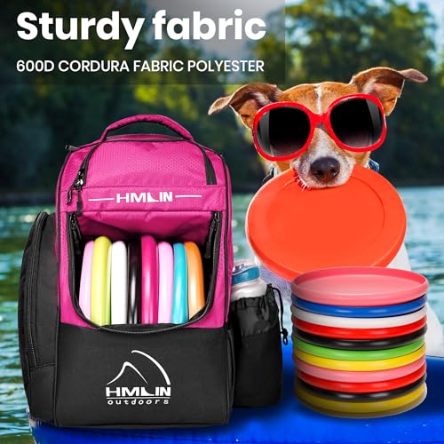 image for HMLIN OUTOOORS Disc Golf Bag | Disc Golf Starter Set | Disc Golf Backp
