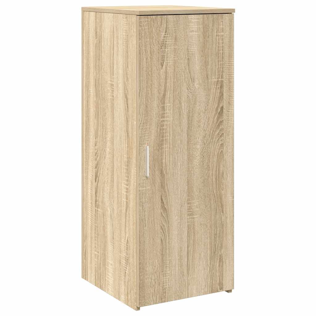 vidaXL Mobile Portaoggetti Rovere Sonoma 40x45x103,5 cm in Truciolato, Armadio, Armadio da scrivania, Armadio da Ufficio, Armadio credenza