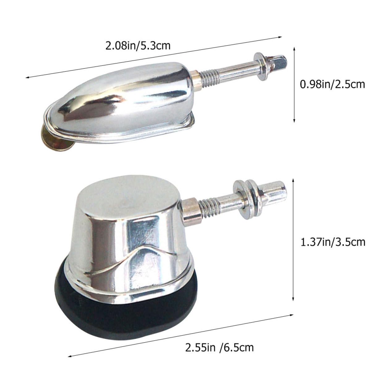 ERINGOGO 2pcs Practical Snare Drum Lugs Replacement Parts for Drum Set Durable Connector Accessories Professional Design Finish