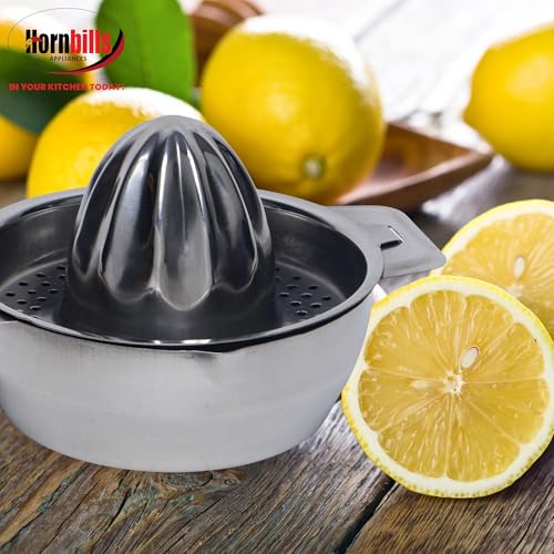 Image of HORNBILLS Stainless Steel Lemon /Mousambi Hand Squeezer for Citrus Orange Juicer Lemon Lime Fruit Kitchen Tool