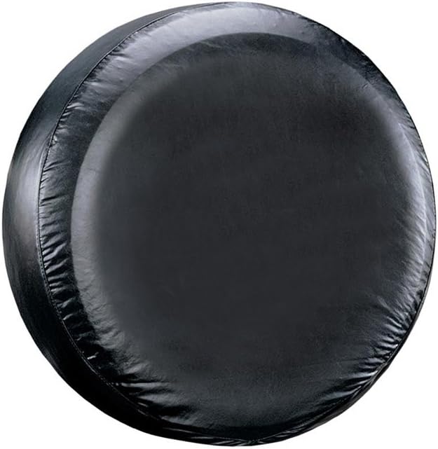 Leader Accessories 20"-22" Spare Tire Cover Universal Fit for Trailer, RV, Car, Truck, SUV, Jeep, Camper Wheel, Waterproof Dustproof Thickening Leather, Black