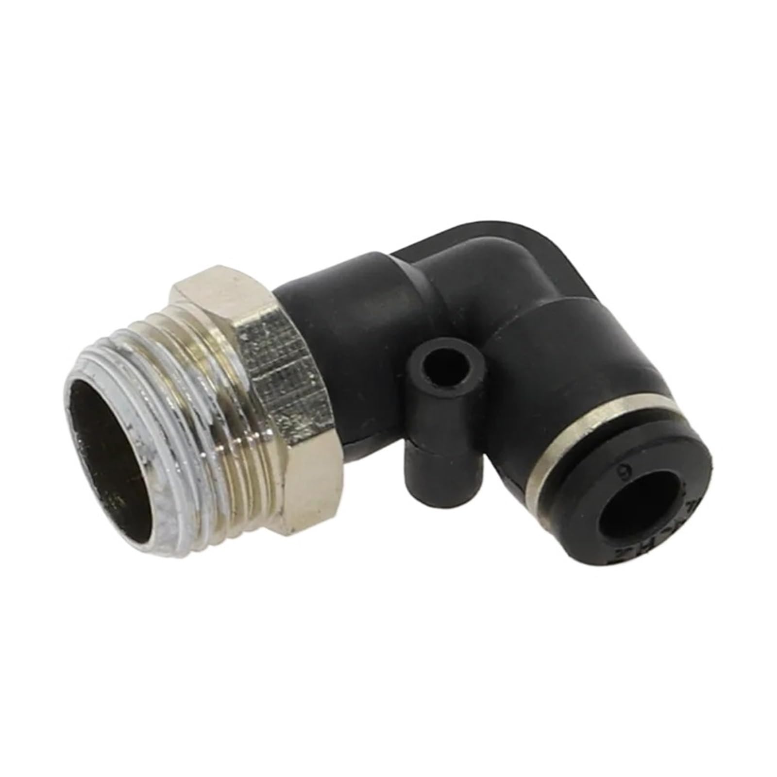 50 Stück PL-Gewinde-Winkel-Pneumatikanschluss, Schlauch-Schnellmontage, Rohrverbinder, pneumatische Komponenten, 4–16 mm, PL6-01, PL8-02, PL12-03(10mm OD Tube,1/2")