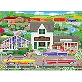 RoseArt - Home Country - Flowers from The Valley - 1000 Piece Jigsaw Puzzle for Adults
