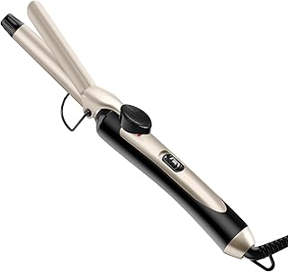 Hair Curler 28mm, Ceramic Curling Wand, Hair Curlers with a Fixed Temperature Up to 200°C, Curling Iron Curling Tongs for Short Hair & Long Hair, Professional Hair Tongs Travel Curling Tongs for Women