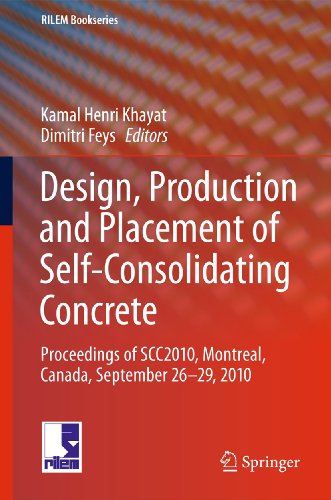 Self-Consolidating Concrete actes de la conférence scientifique SCC2010