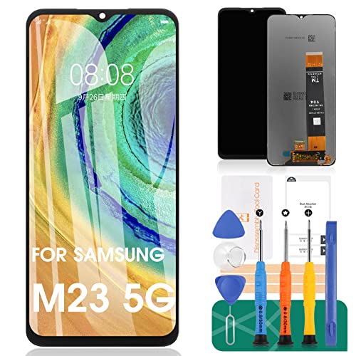 Écran LCD pour Samsung Galaxy M23 5G vitre tactile de rechange noir sans châssis M236