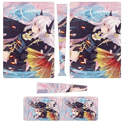 PS5 スキンシール 清姫 Fate FGO PS5 Sticker デジタル版 PlayStation 5 スキンシール 保護カバー 本体 コントローラー スキンフィルム カバー ステッカー 防塵 傷防止 保護シール 全面保護 プレイステーション 5 側