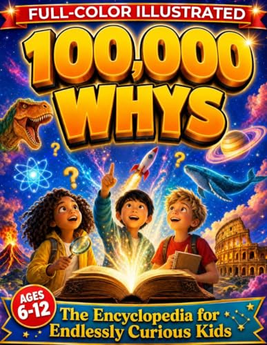 100,000 Whys - The Encyclopedia for Endlessly Curious Kids: Big Questions and Amazing Answers About Science, Space, Animals, History, and Everything Kids Want to Know (Ages 6–12)