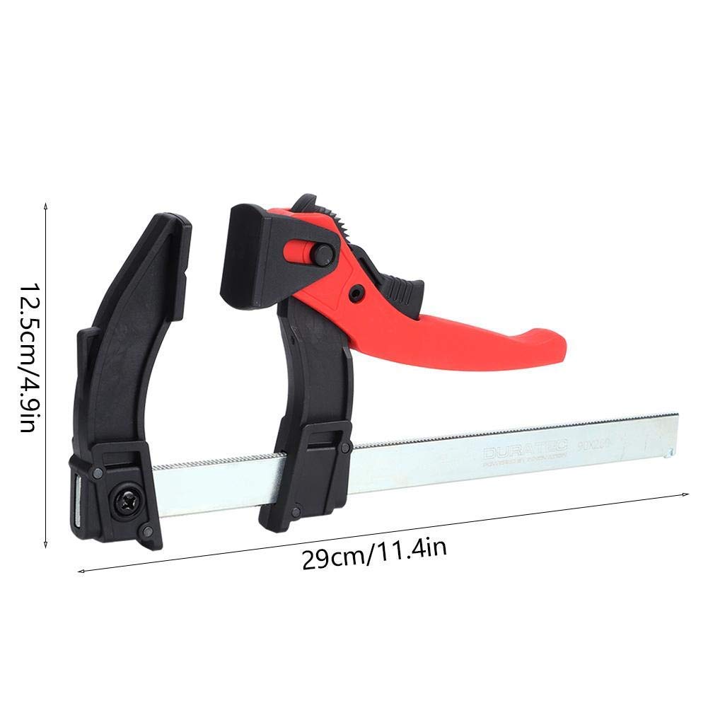 Morsetto a cricchetto Morsetto di fissaggio regolabile per falegnameria Morsetto a barra F Accessori per carpentiere