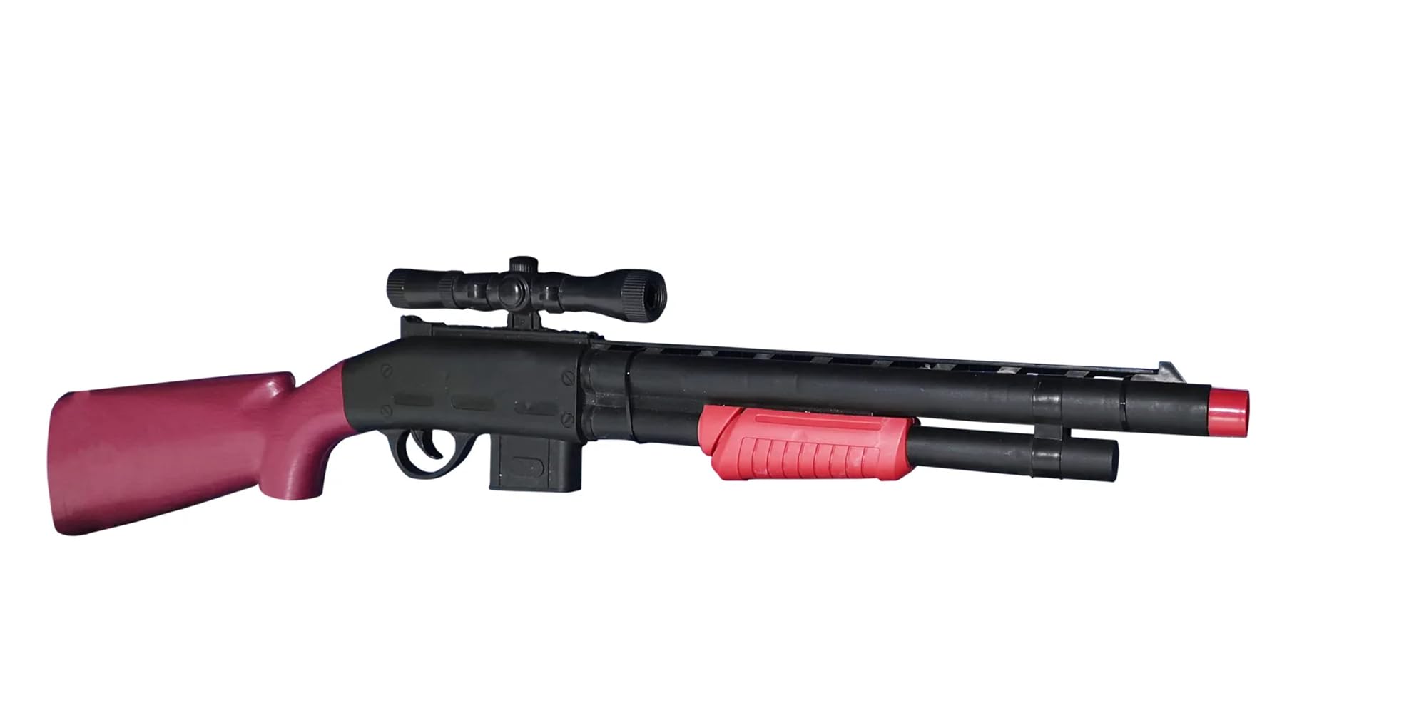 Set Fucile Giocattolo con Suoni Reali cm 70 Suono Meccanico Mitra Giocattolo con Suoni Fucile a Pompa Shotgun Mitragliatrice Giocattolo per Bambini Fucile Giocattolo con Suoni Pistola Giocattolo (B)