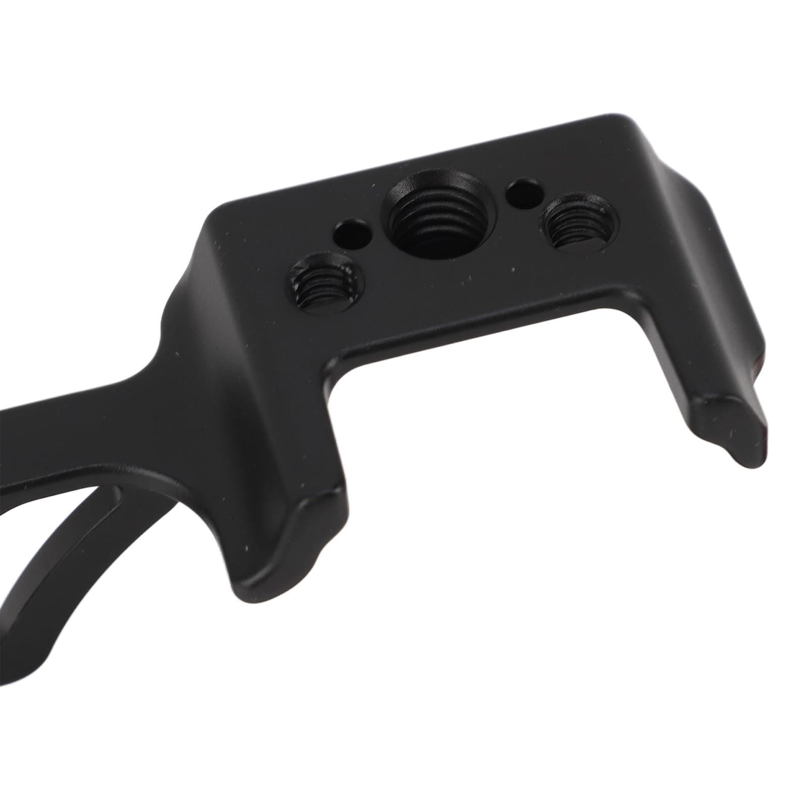 Generic Gabbia per Fotocamera con Manico in Legno per ZFC Lega di Alluminio Leggera Stabilizzazione Video Riprese All'aperto (BLACK)