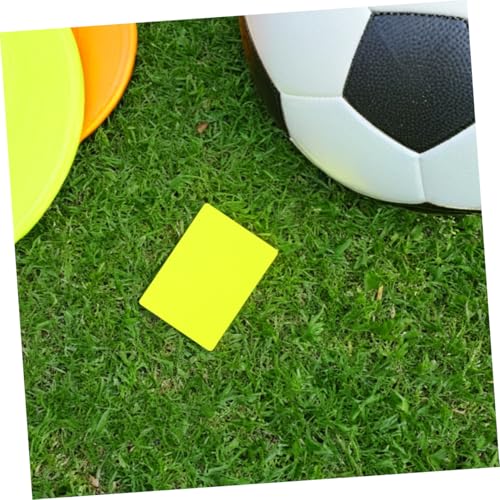 Mikikit 22pcs tarjetas para árbitros rojo y amarillo miniatura 6