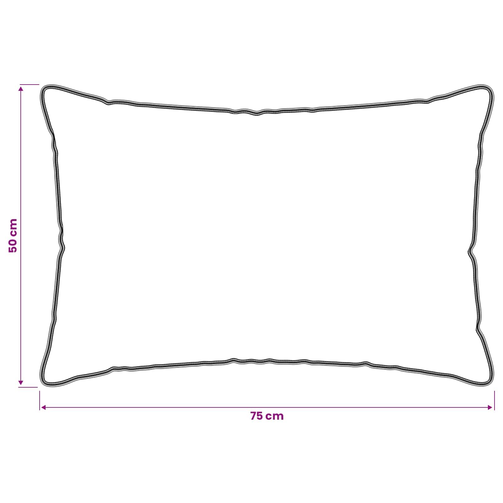 Bettwäsche-Set mit 1 Decke 140 x 200 cm und 1 Kissen 50 x 75 cm, Weiß, Bambus Baumwolle Bezug Steppdesign, ganzjährig Komfort für Schlafzimmer, Gästezimmer, Allergiker