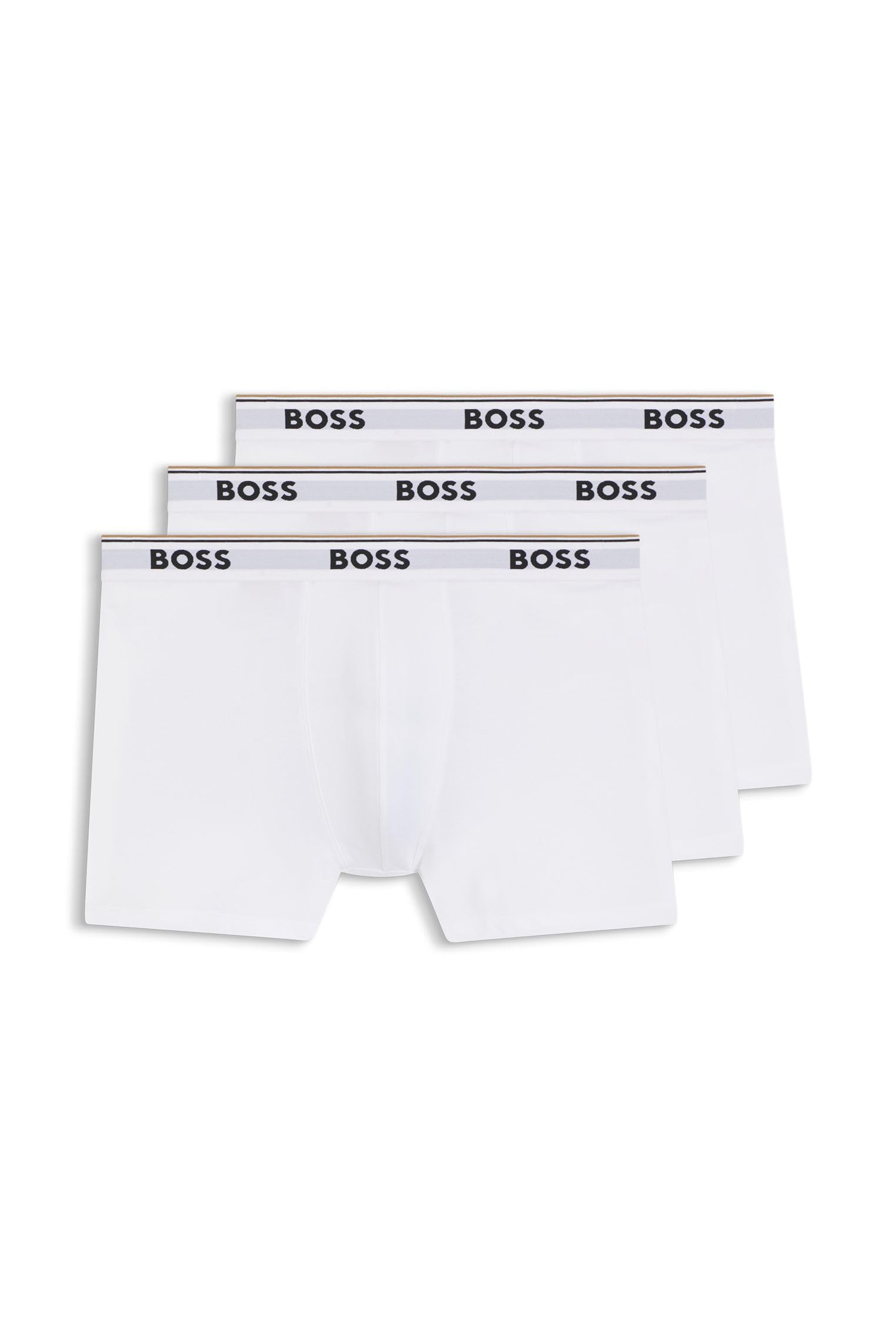 3 Pack Regular Fit Power Trunks Men's Cotton