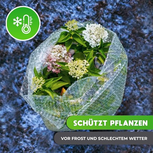 V1 Trade Luftpolsterfolie Rolle 40cm x 10m – Noppenfolie Rolle Für Versand – Bubble Wrap Zum Schutz Zerbrechlicher Waren – Verpackungsmaterial Für Haushalt Und Umzug