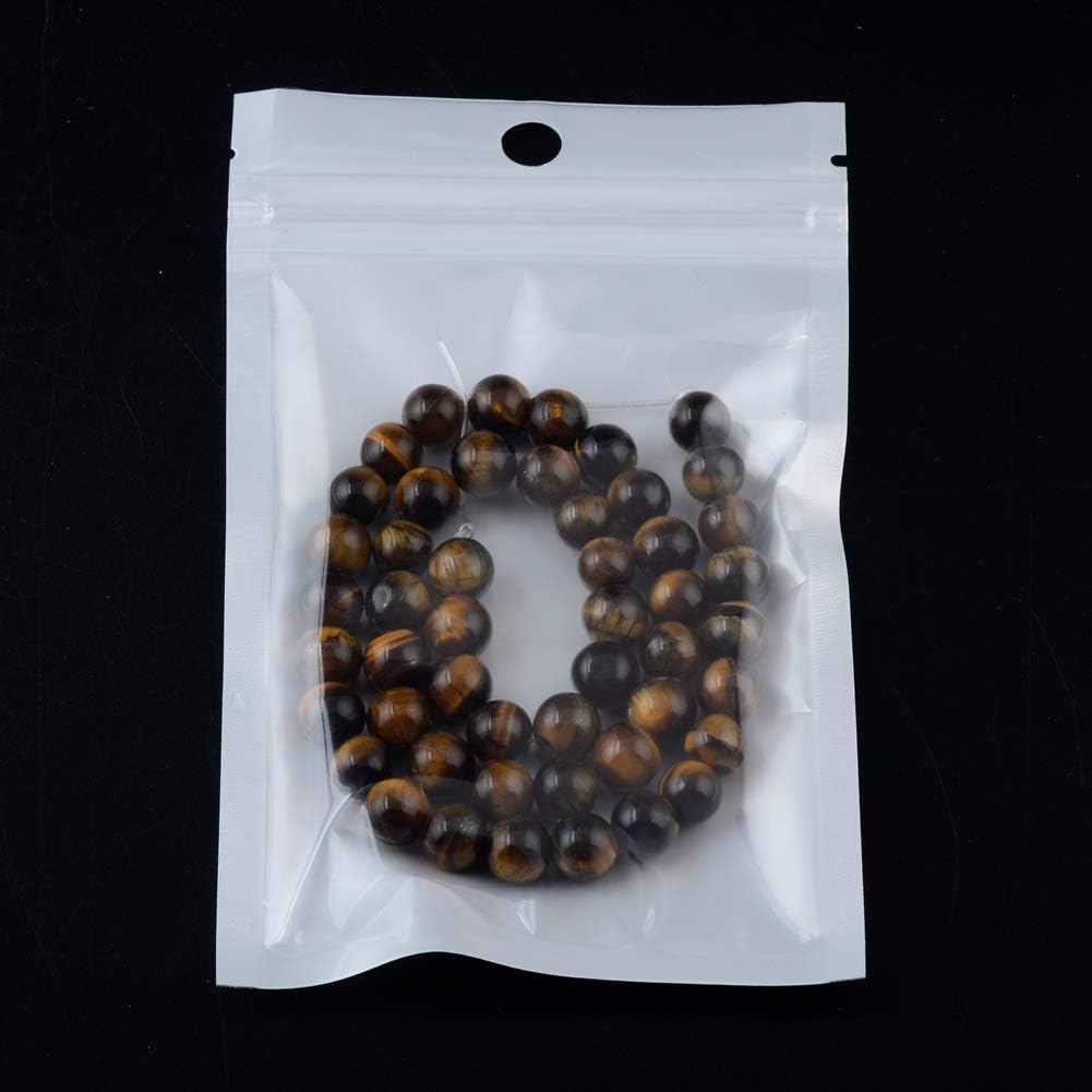 Genuine Natural Stone Beads Tiger Eye Round Loose Gemstone 8mm 1 Strand 15.5"45-47pcs DIY Charm Smooth Beads for Bracelet Necklace Earrings Jewelry Making Accessories Supplier ST28
