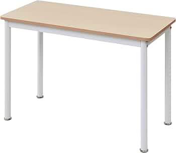 Amazon.co.jp: [山善] デスク 幅100×奥行45×高さ70cm 傷や汚れに強い