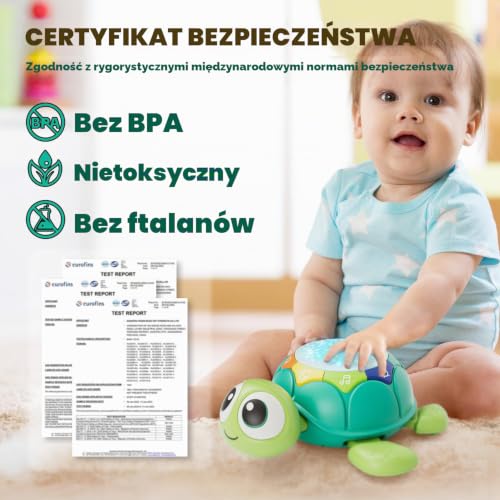 Lehoo Castle Zabawki dla niemowląt wiek 6-12 miesięcy, zabawka do raczkowania