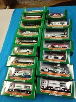 Hess Complete Mini Truck Collection 1998-2017 All 20 Trucks