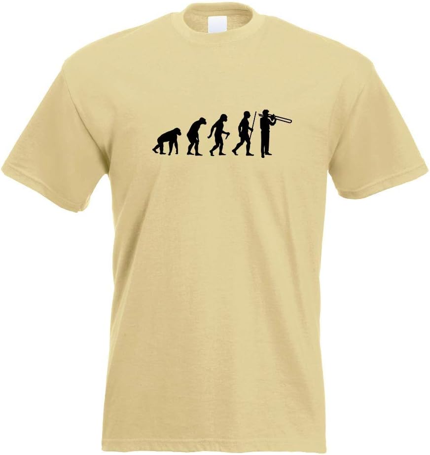 T-Shirt Posaune Trompette Évolution Imprimé Funshirt Design