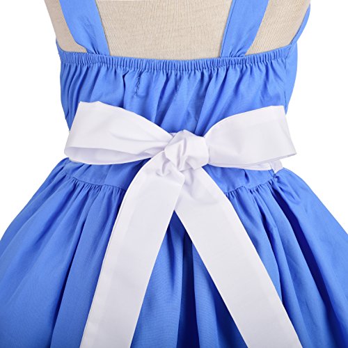 Dressy Daisy Princess Dress With Apron Summer Outfit Casual Wear For Girls Size 6 #TOP4