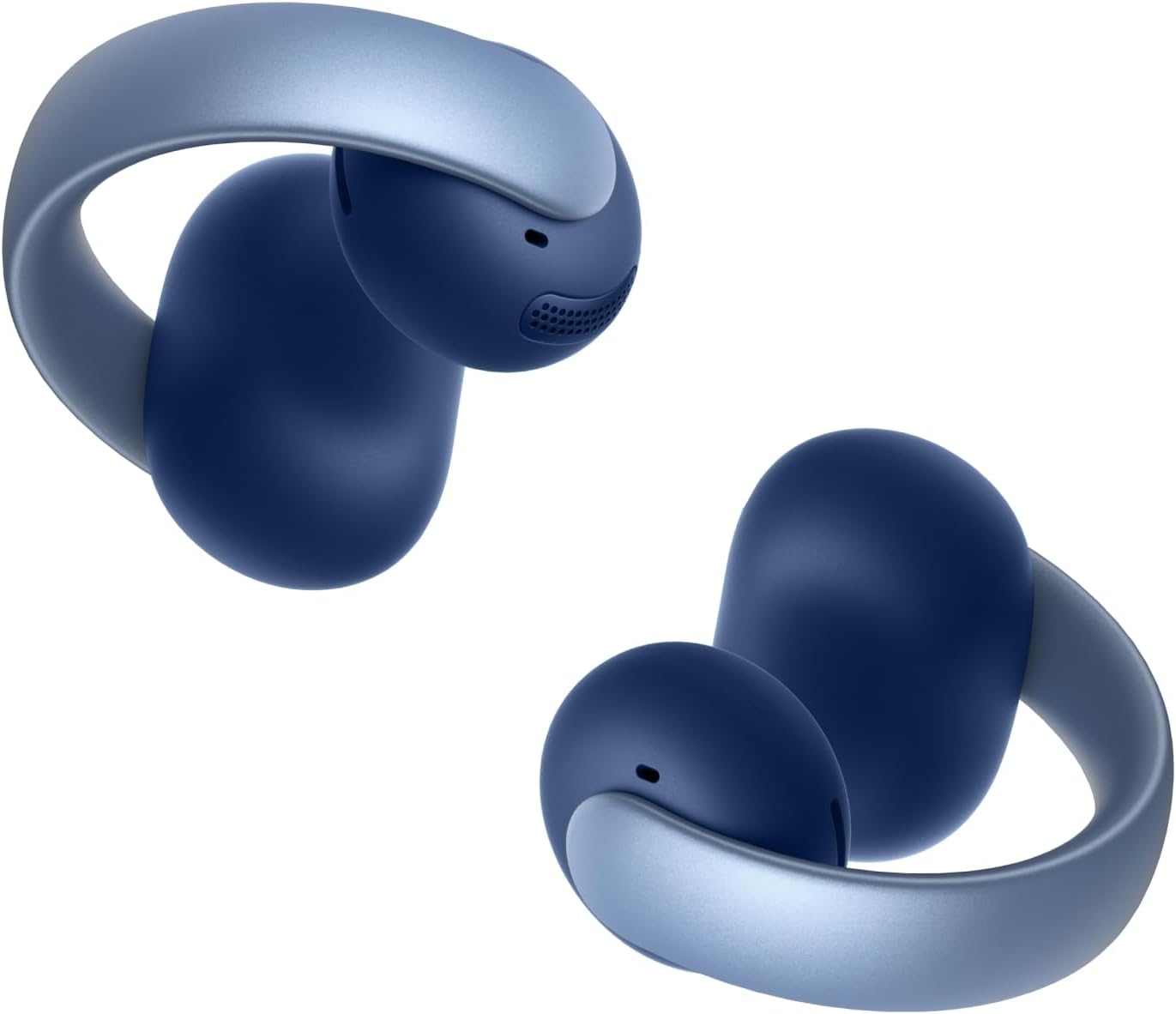 Soundcore AeroClip by Anker, Open-Ear Earbuds, Clip-On Headphones, Adaptive Comfort, Clear Calls with 4 Mics and AI, Stable Fit, 12mm Drivers for Powerful Bass, Hi-Res, Open-Ring Design