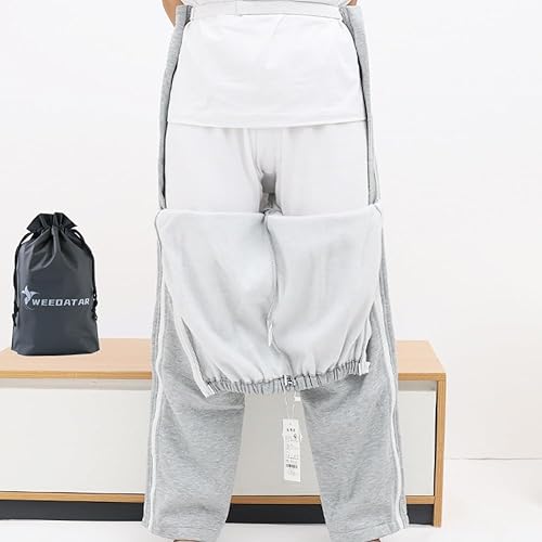 WEEOATAR Pantalones unisex para pacientes,Ropa para pacientes postrados en cama,Ropa de discapacidad con cremalleras,Vestidos de hospital Ayuda de disponible en Yaxa Peru