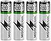 Produktbild Monacor nimh-2800/4 Hybrid Nickel Metal 2800 mAh 1.2 V Akku wiederaufladbar  Akkus (2800 mAh, Hybrid Nickel Metal, AA, 1,2 V, Mehrfarbig, 4)