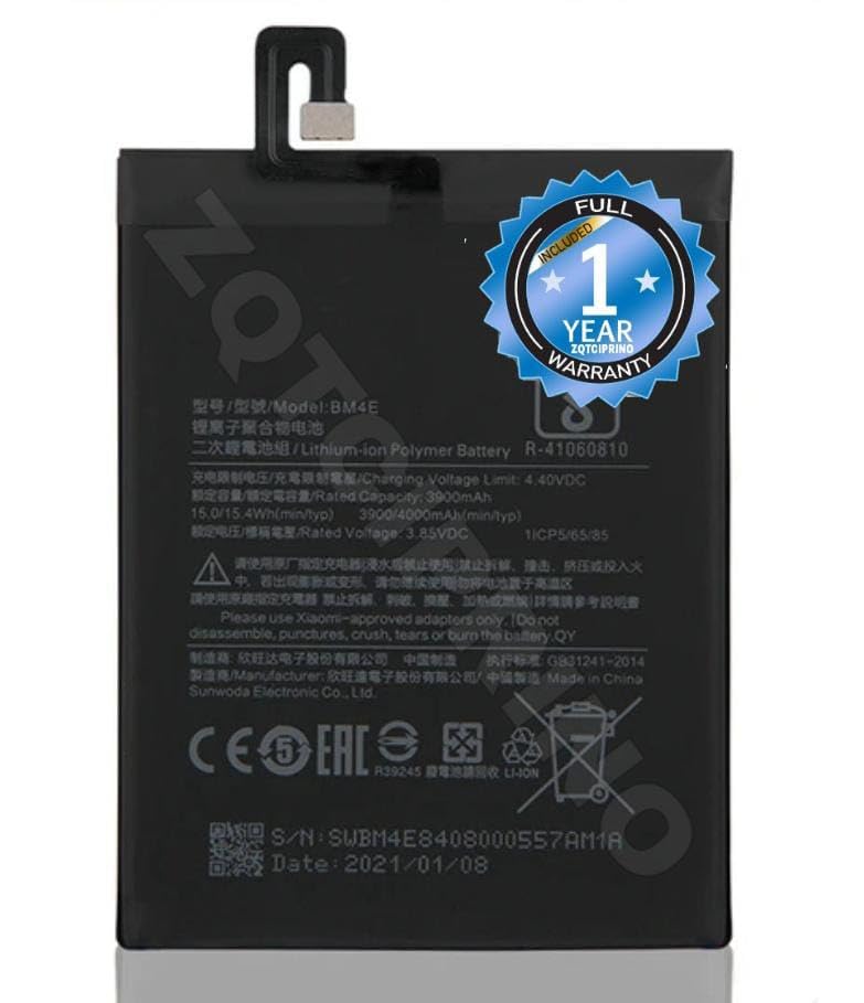 Image of Original BM4E Battery for Xiaomi Redmi Pocophone F1 Battery with 1 Year Warranty***(B49)